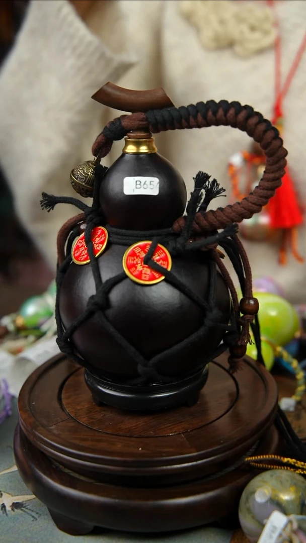 654号500ml左右非遗大漆酒葫芦