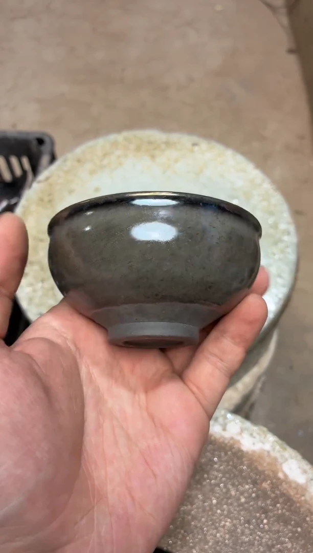 茶盏真柴烧建盏换点柴火
