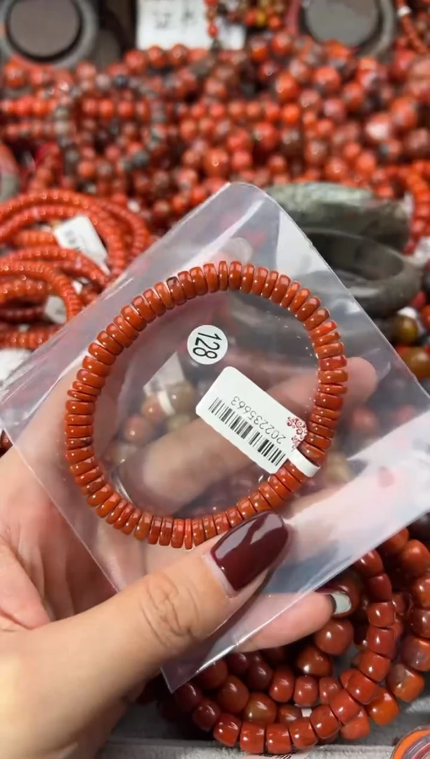 未镶嵌手串南红玛瑙7