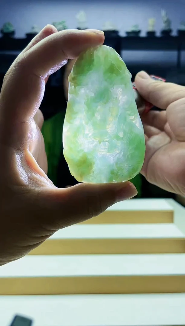 定制翡翠未镶嵌毛货07220217