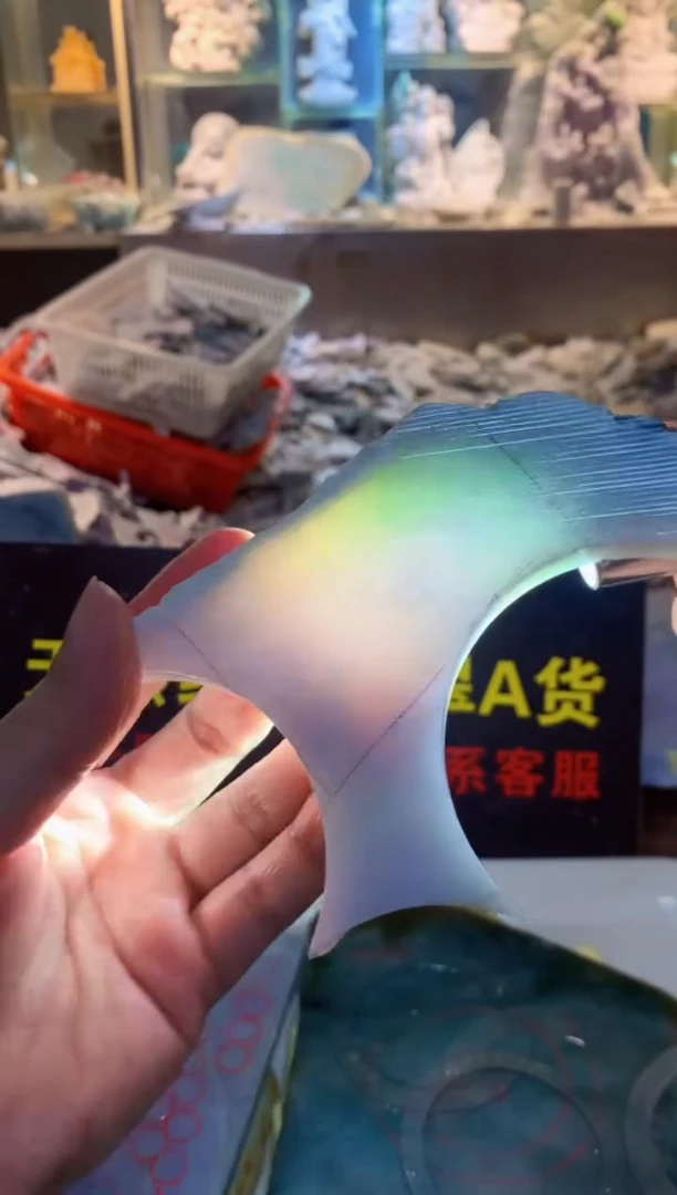 裸石翡翠0朗0翡翠珠宝584