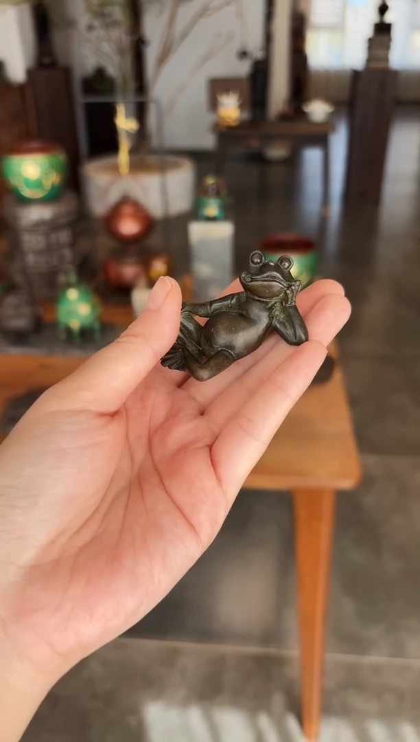 茶道配件茶道配件青蛙