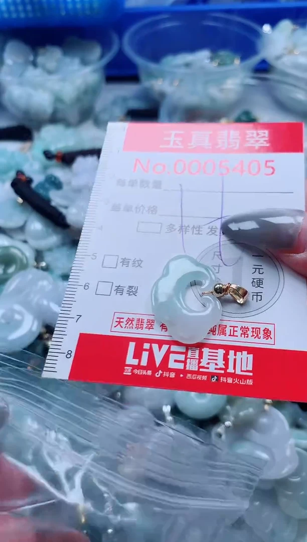 吊坠(不含链)未镶嵌翡翠5405