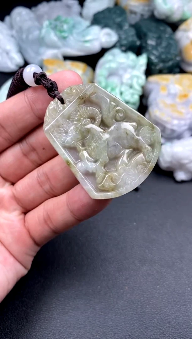 吊坠(不含链)未镶嵌翡翠1
