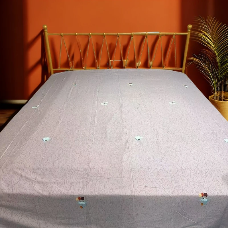 【花涧】床单 尺寸2X2.3米 软糯亲肤 吸汗透气四季款