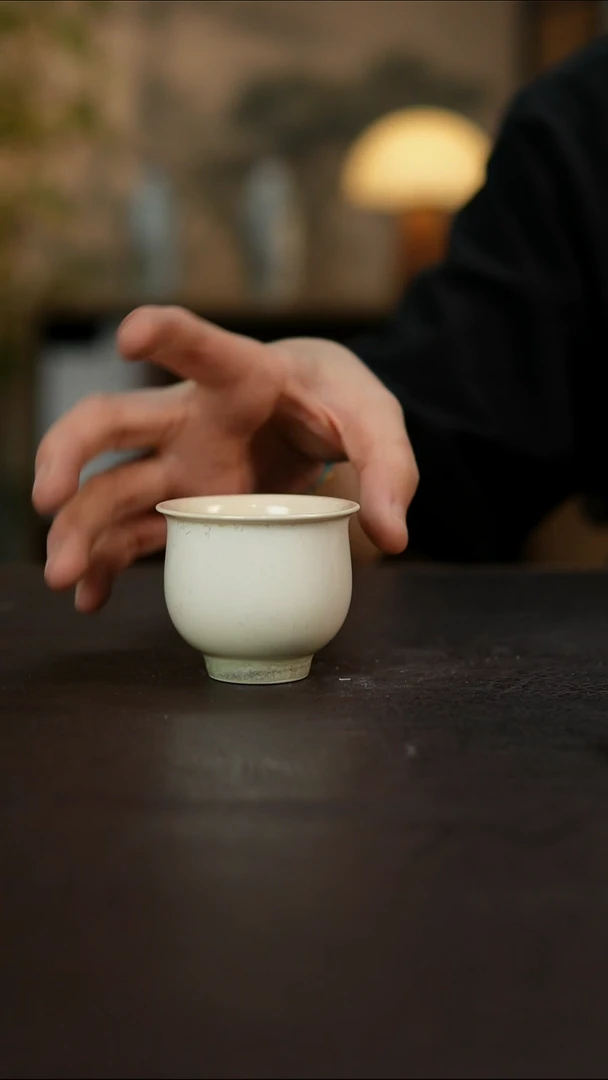 杯景德镇陶瓷杯碗柴烧多人