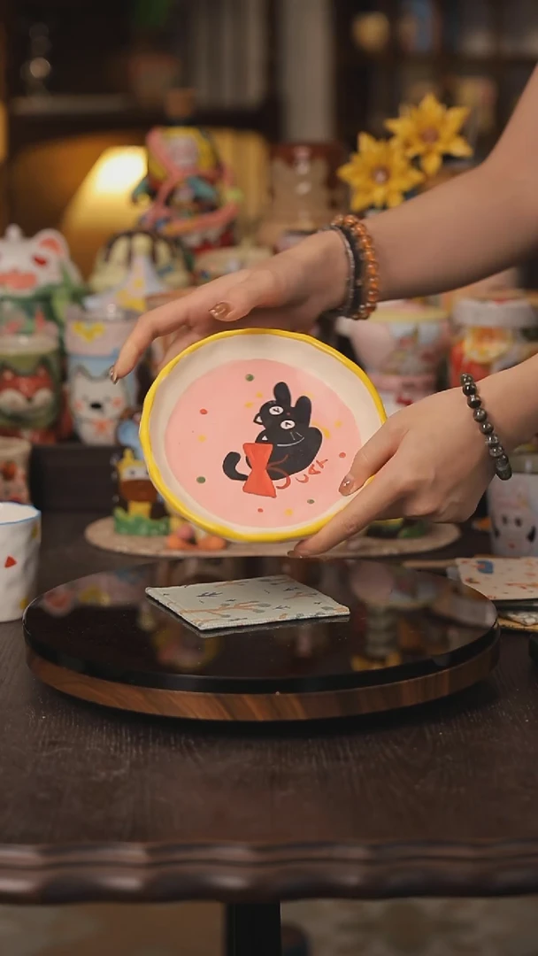 景德镇釉下彩绘设计师款式陶瓷