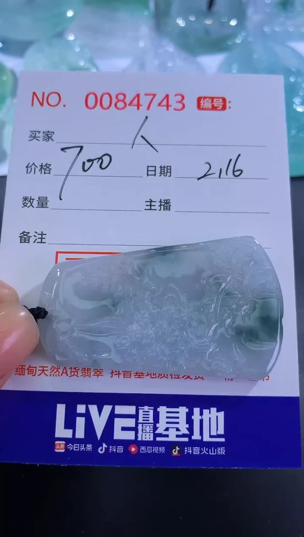 【闪购商品】翡翠颈饰未镶嵌人