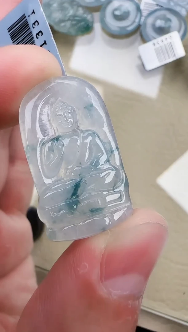 颈饰未镶嵌翡翠天然缅甸翡翠a货