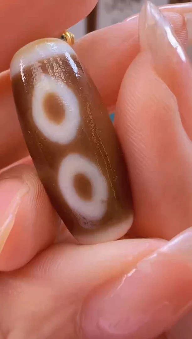 合金颈饰玛瑙/玉髓（覆膜）62.（微瑕）