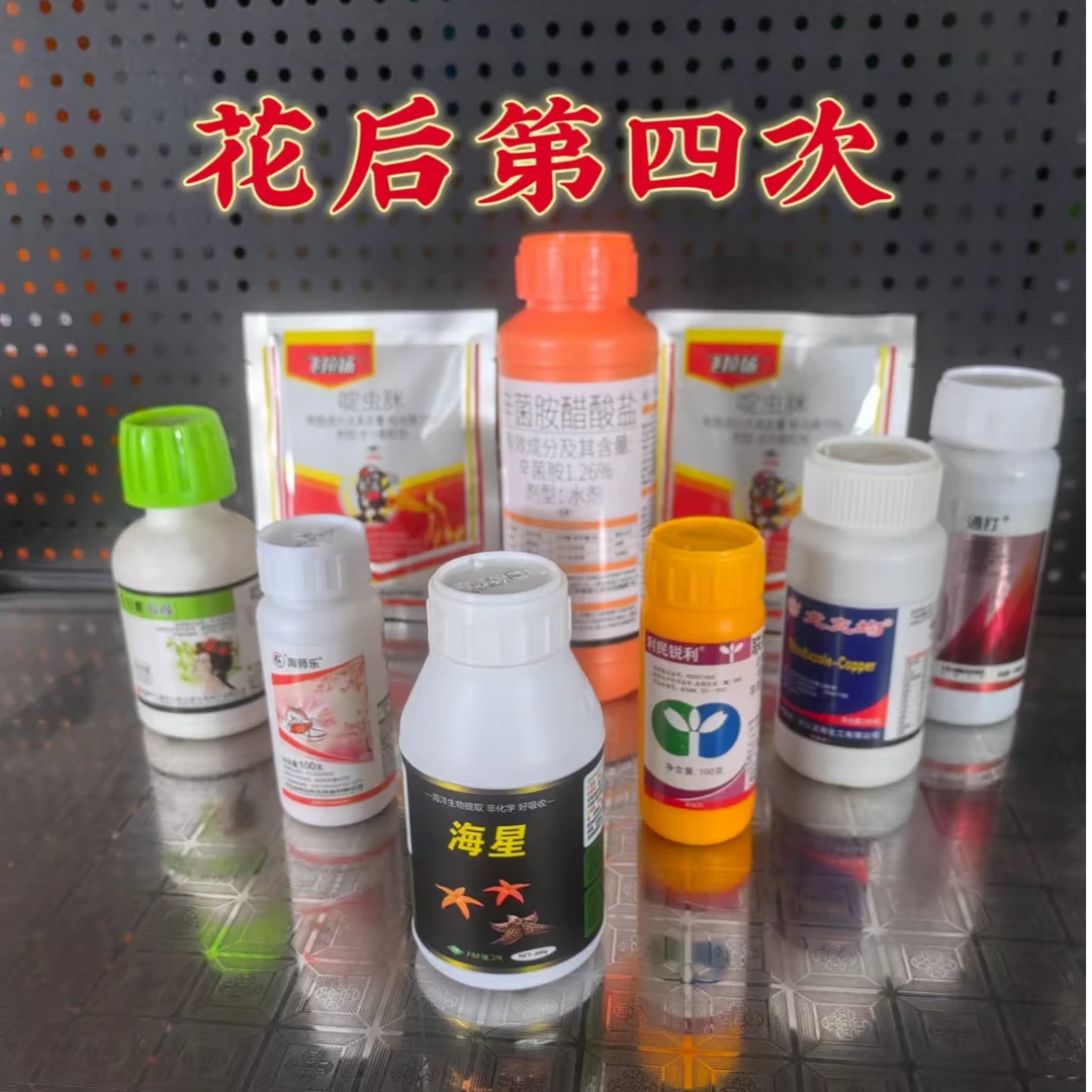 叶面肥花后第四次套餐