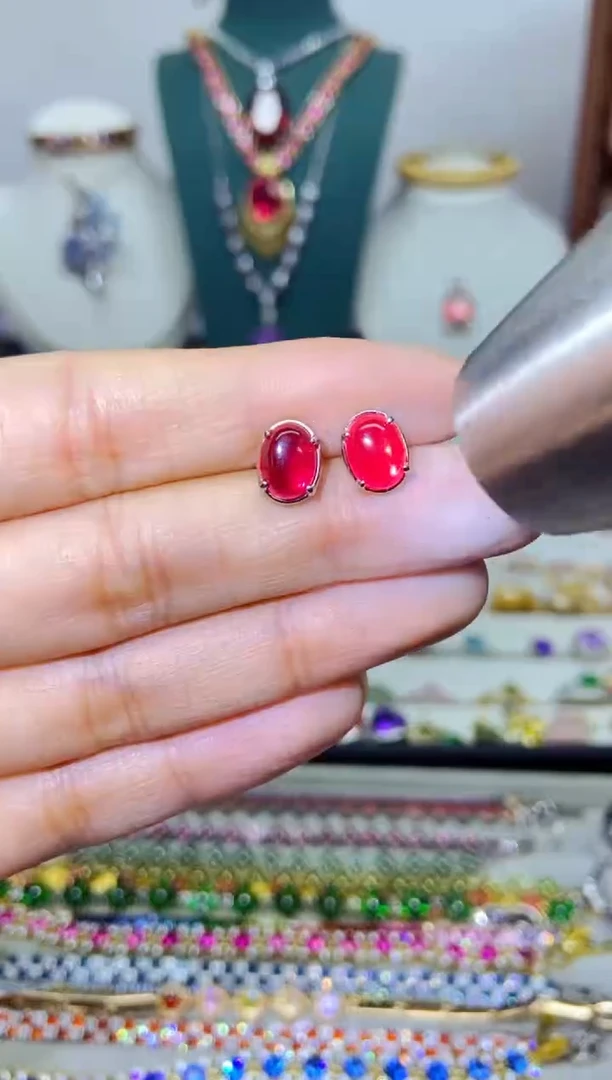 银S925镶嵌戒指烟晶97