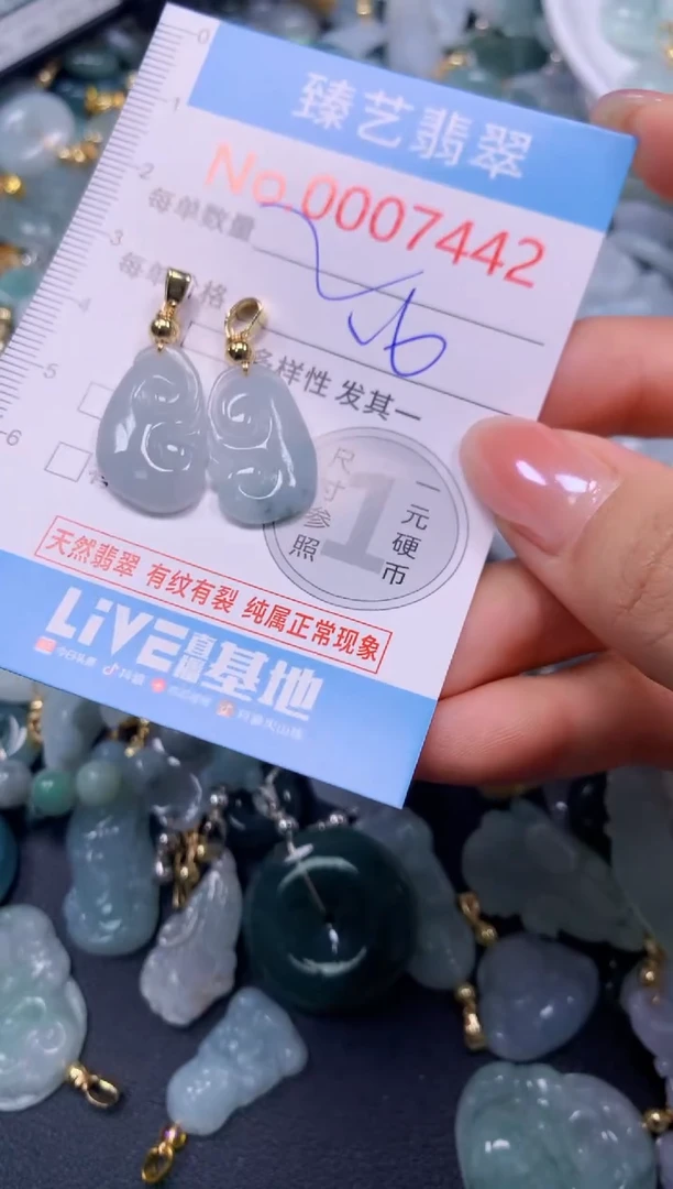 颈饰未镶嵌翡翠7442