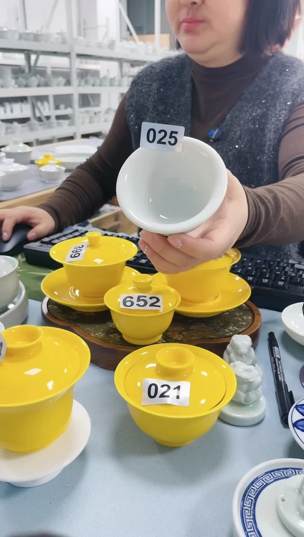 【闪购商品】压手杯仿古泥小号高温025