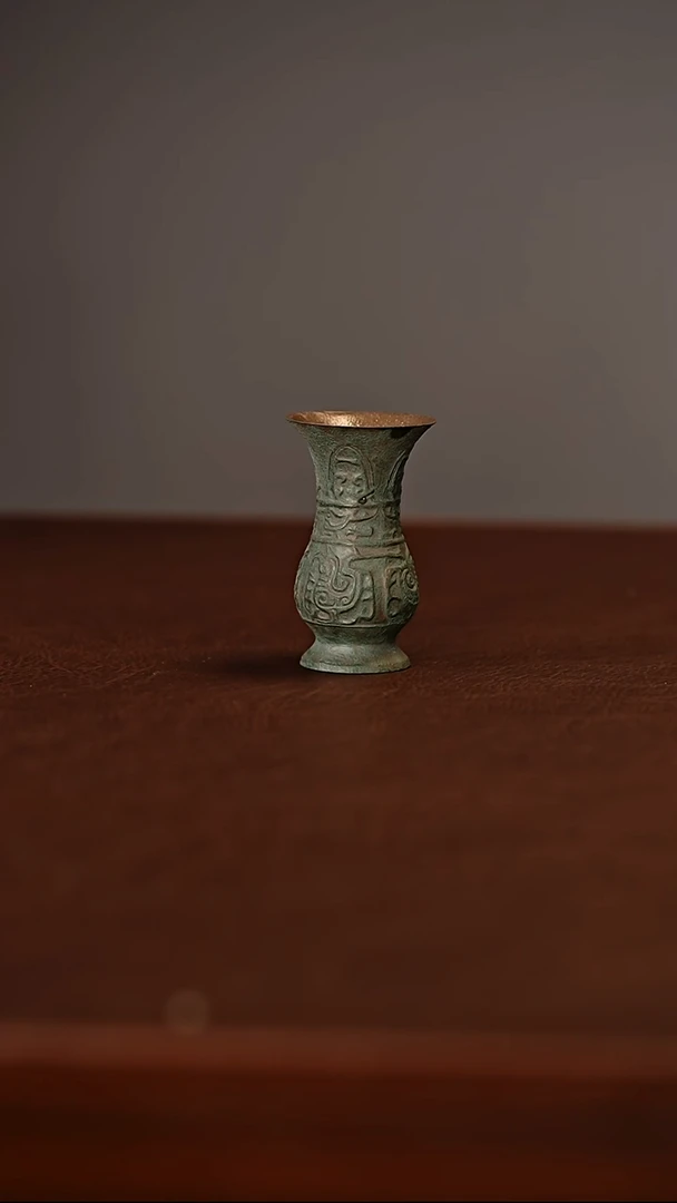 茶壶紫砂仿青铜闻香杯 30cc