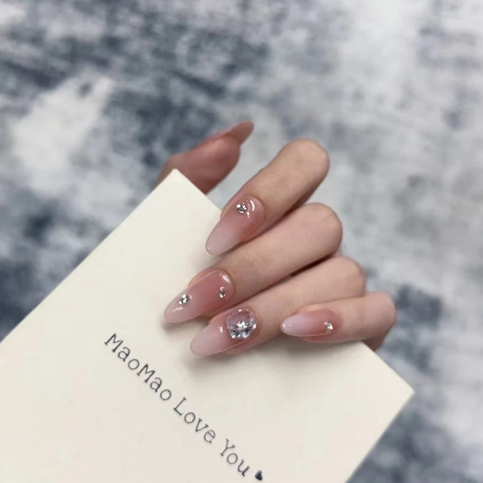 现货2【珍珠小花】MAOMAO重工纯手工穿戴甲穿戴式