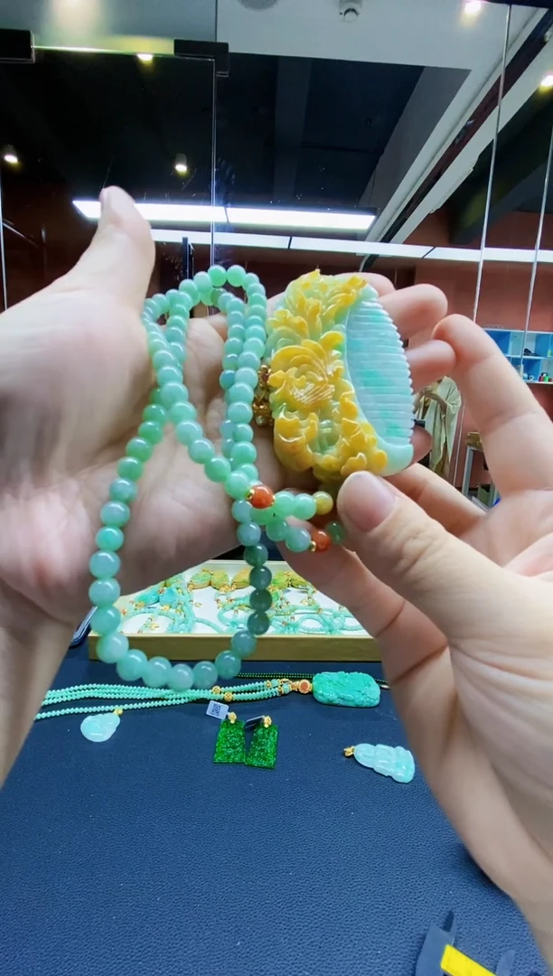 颈饰未镶嵌翡翠翡翠吊坠