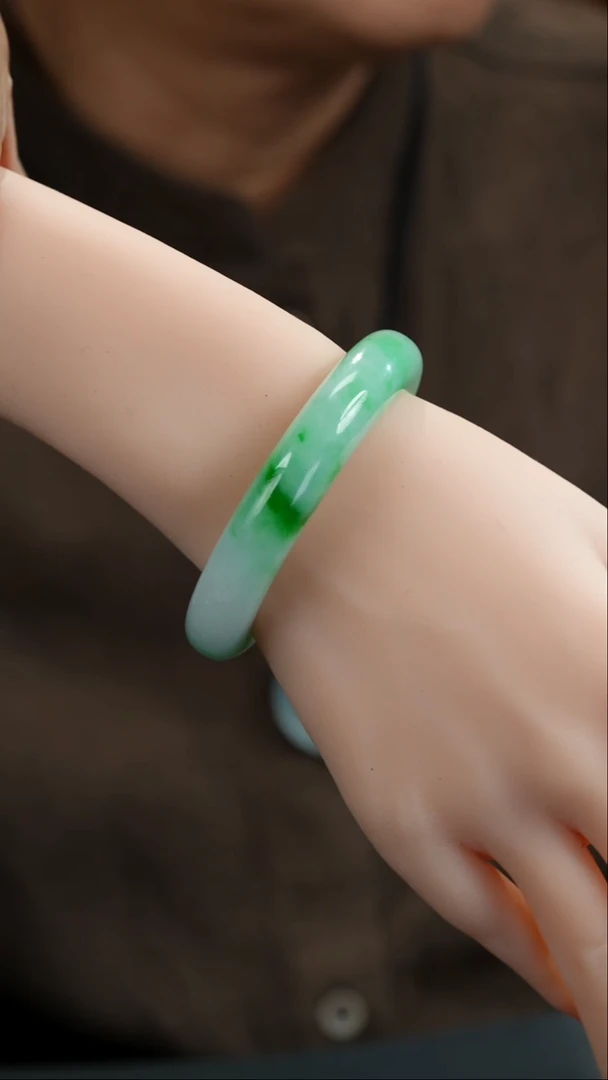 未镶嵌手镯翡翠幸*星55552·