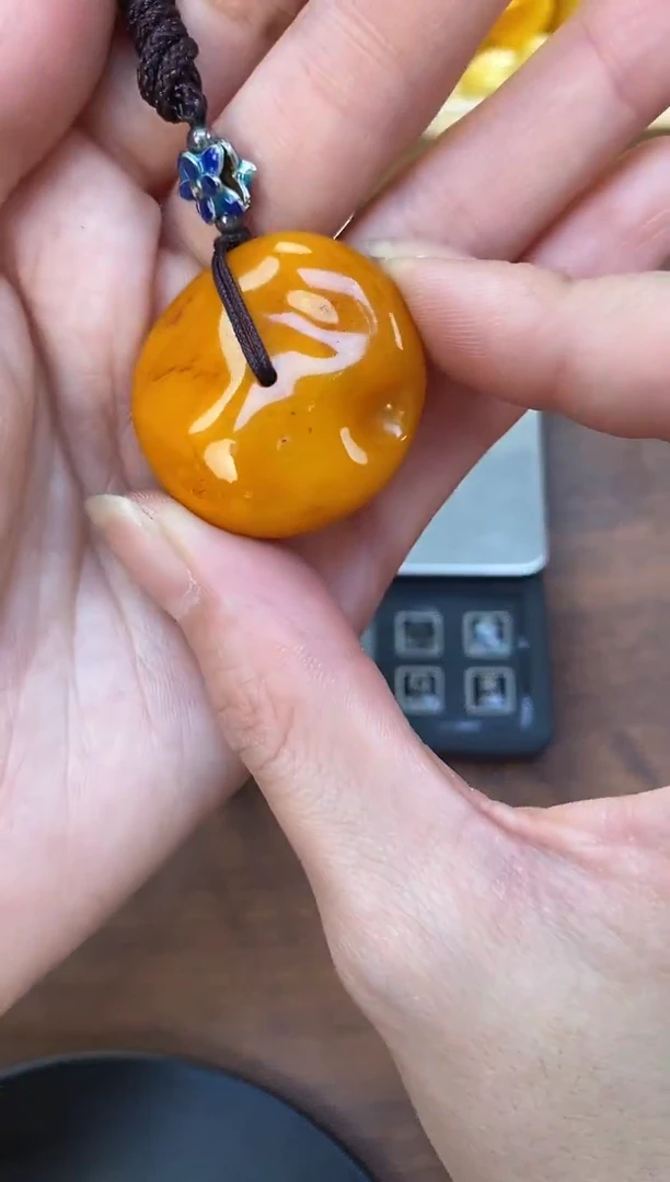 裸石琥珀未镶嵌天然琥珀蜜蜡