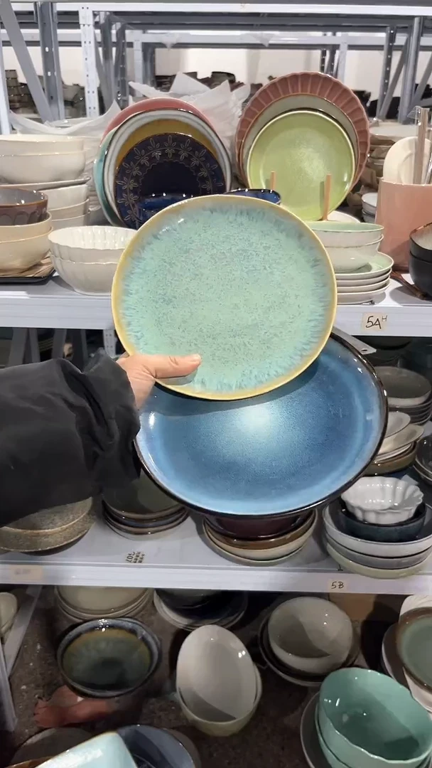 【闪购商品】瓷片外贸尾货瑕疵满20包邮X2 小盘组合