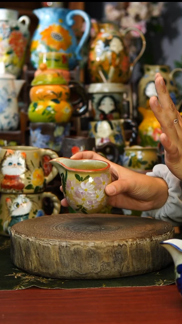 陶瓷19景德镇手工手绘釉下彩