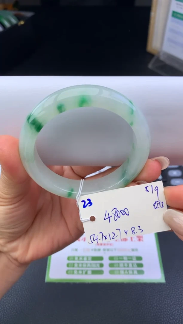 未镶嵌手镯翡翠手镯