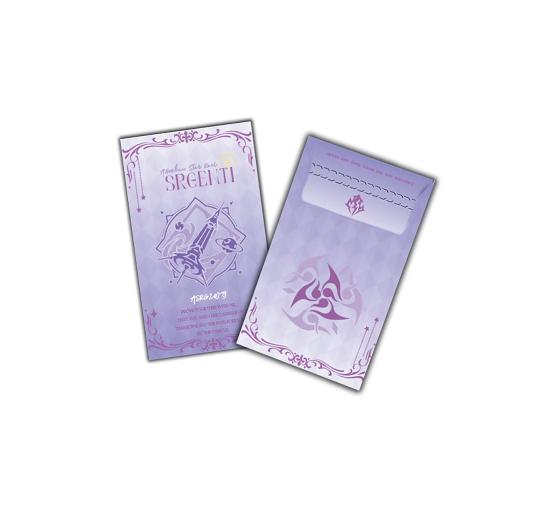 提瓦特工坊 崩铁 水晶色纸收藏产品（代拆）