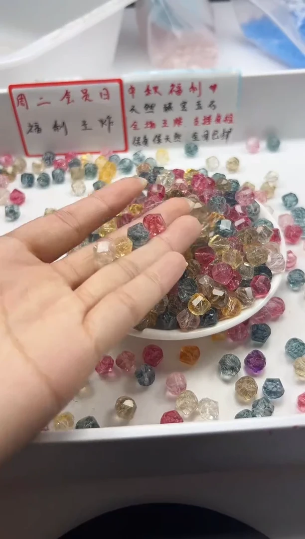 颈饰未镶嵌水晶w1850四季幽灵扭珠10mm*10颗