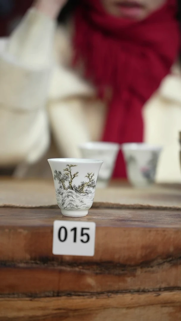 【闪购商品】杯等烟雨陶瓷手作杯015