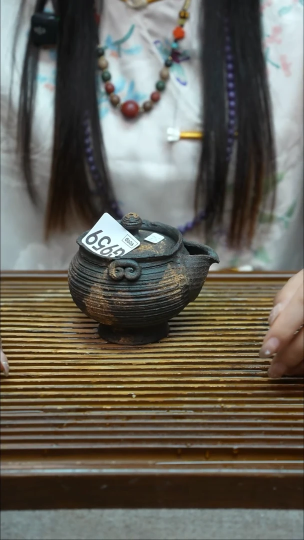 万古烧粗陶手工茶具
