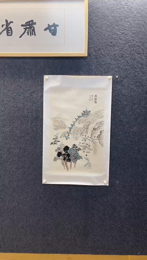 国画3378马Y莫高窟（4）52*83已托底