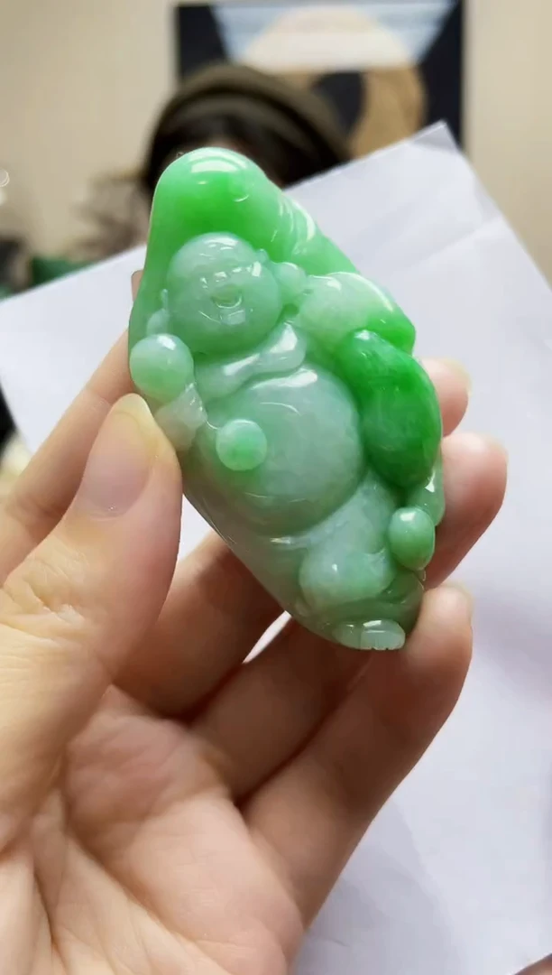 未镶嵌定制翡翠吊坠214