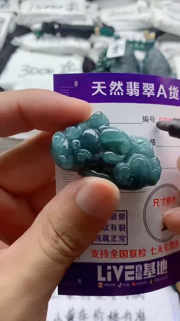 翡翠未镶嵌颈饰555555555555