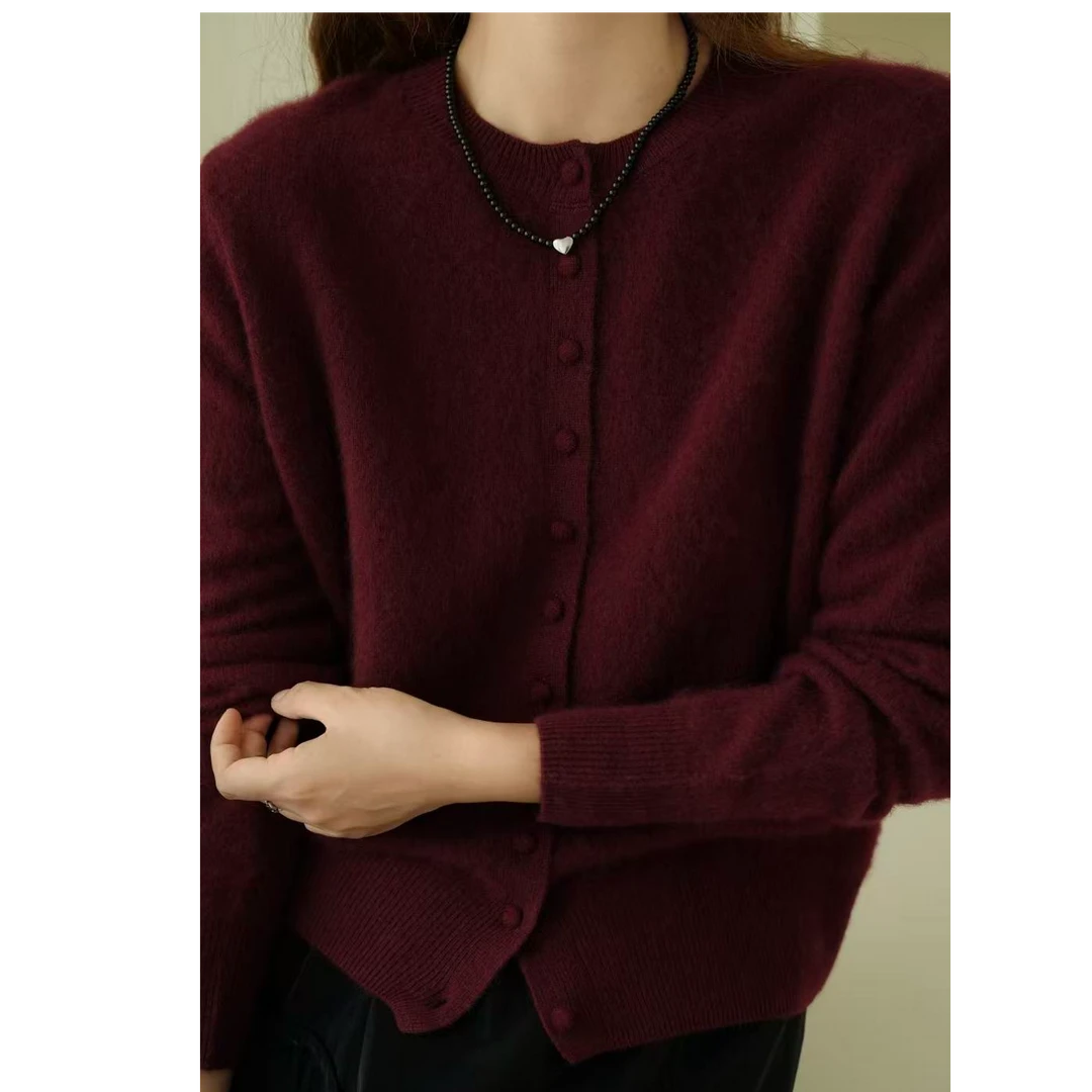 【李美丽专属】2025新款常规圆领不褪色气质上衣9010