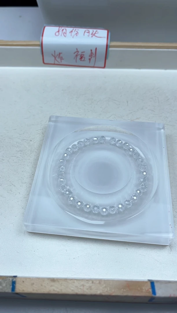 散珠天然锆石未镶嵌D158 白锆石切面6mm10颗8.8元