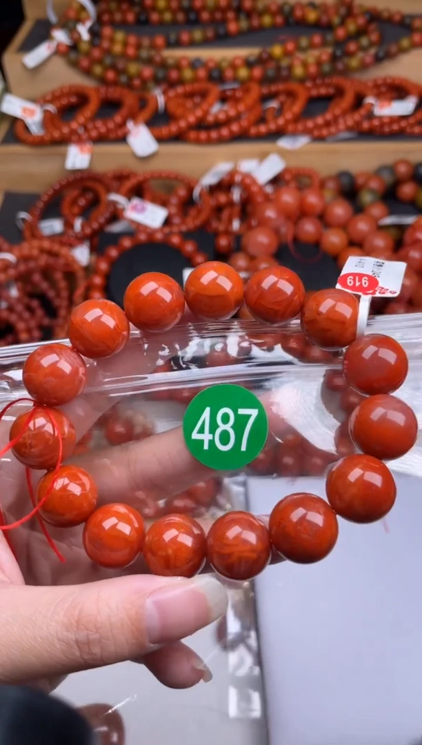 【闪购商品】南红玛瑙珠宝奇石未镶嵌487-15+