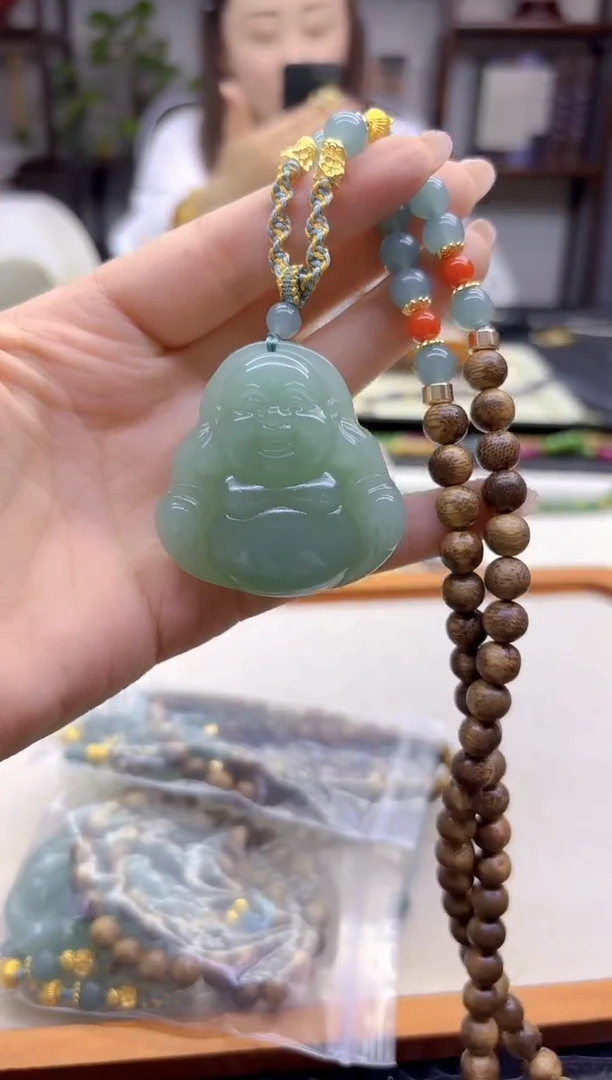 毛衣链未镶嵌和田玉DIY款M554