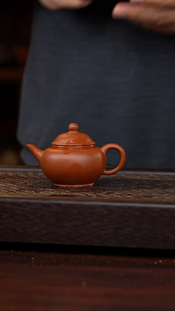 茶壶紫砂丹壶溢香紫砂壶微瑕120cc
