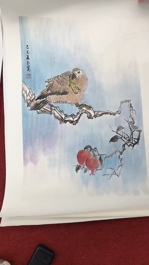 国画朱路军/国画/花鸟