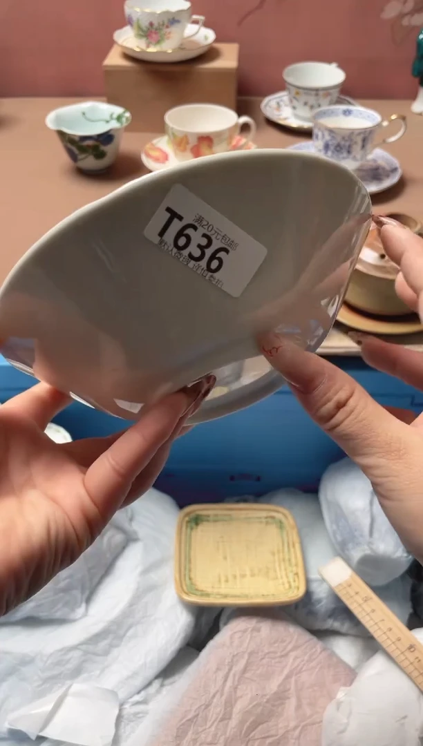 瓷片顾*美瓷器瓷器T636