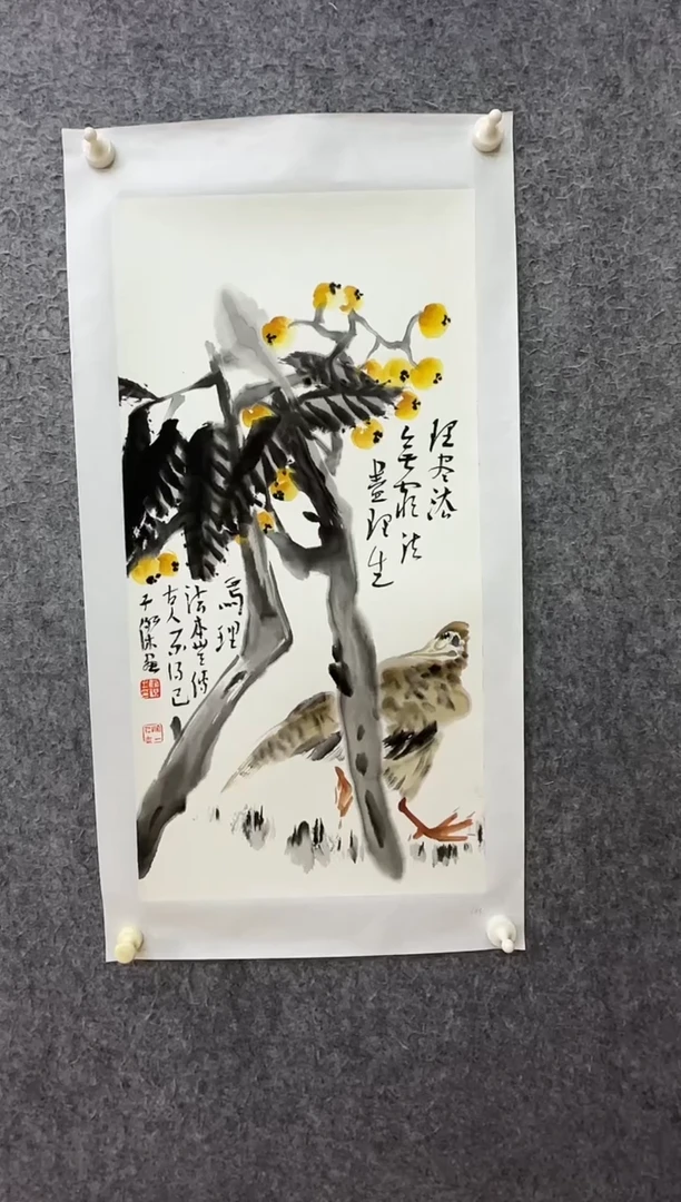 国画ST-ZJ花鸟绘画作品