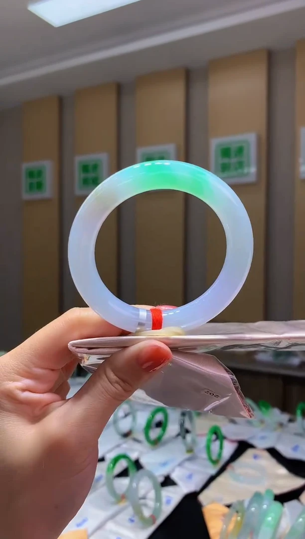 未镶嵌手镯翡翠- 圈口54.3 全款12万 定金2万