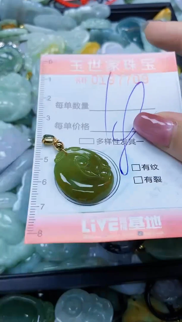 【闪购商品】翡翠颈饰未镶嵌闪购0197709