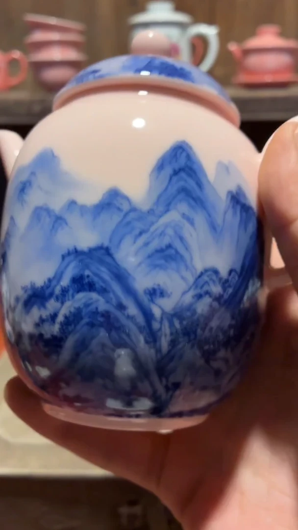 摆件瓷AG38景德镇陶瓷摆件