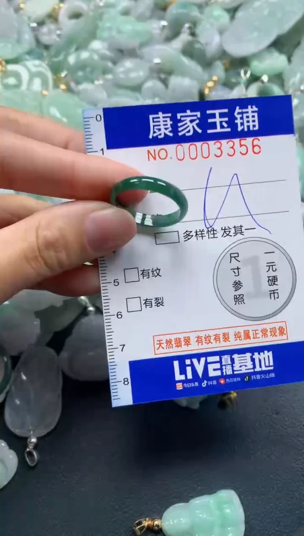 颈饰未镶嵌翡翠3356