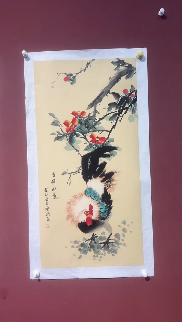 国画陈浩花鸟精品线上专属