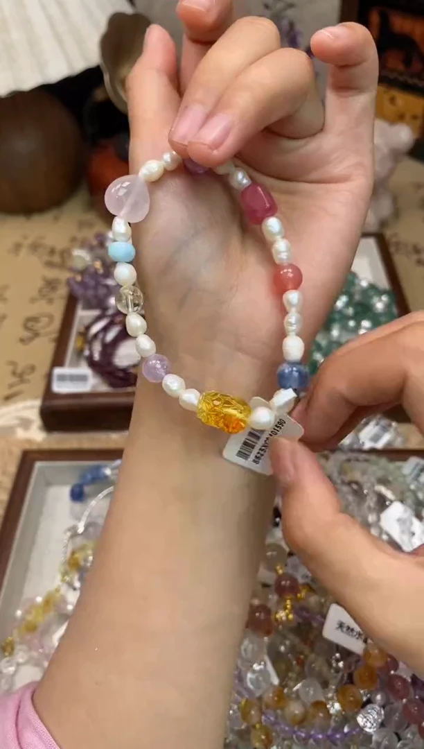 淡水珍珠手绳未镶嵌420