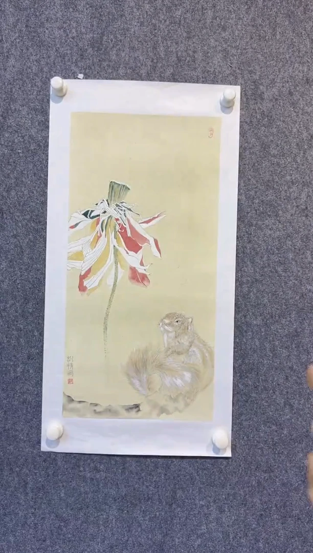 国画邹训精-2平尺-国画作品-yz