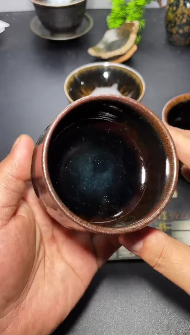 茶盏142叶紫建盏