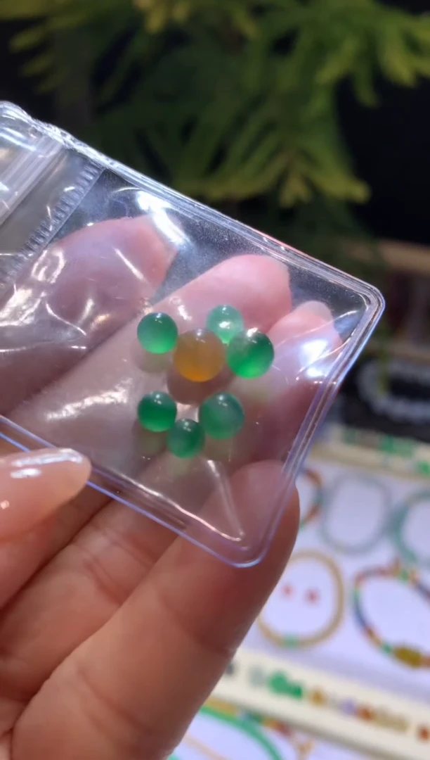 【闪购商品】定制翡翠未镶嵌5-6*一组珠子23800+1190